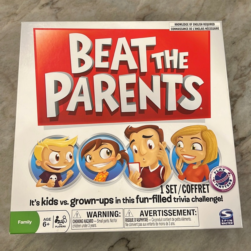Beat The Parents Game - excellent condition